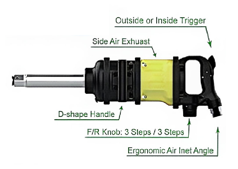 Air Impact Wrench FB-3814
