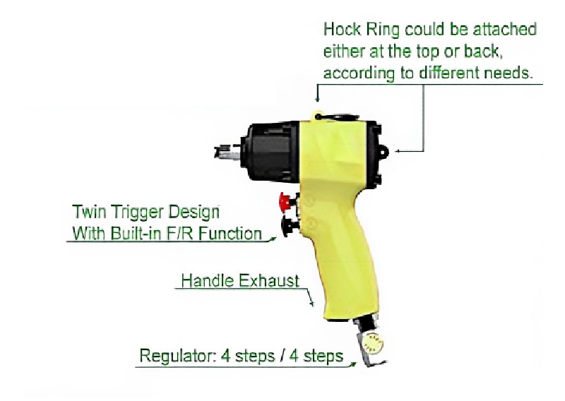 Air Impact Wrench FB-1384