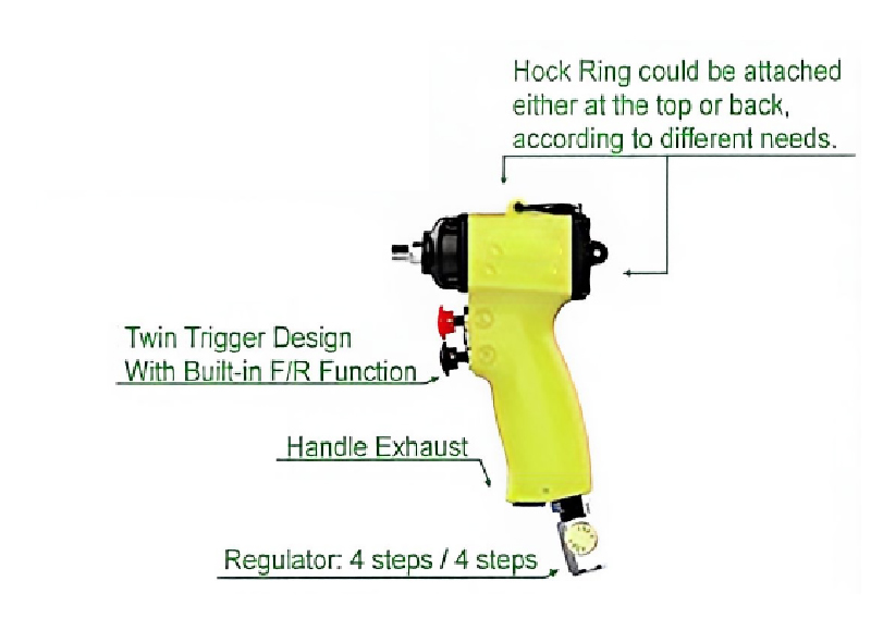 Air Impact Wrench FB-1284